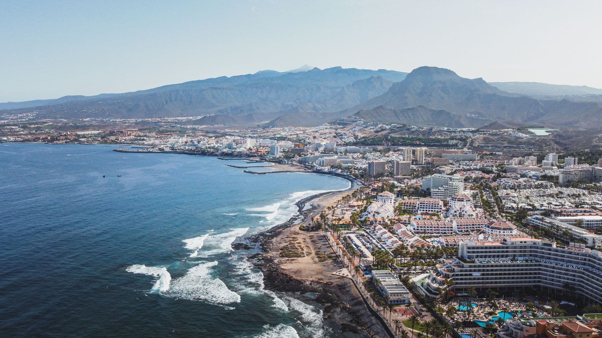 Playa de las Américas coastline